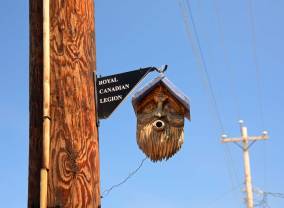 Another David Taylor Birdhouse in Canning, N.S.